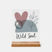 Acrylteken Acryl Bord (Voorkant)