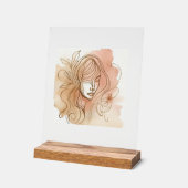 Acrylteken Acryl Bord (Hoek)