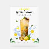 Acrylteken Acryl Bord (Voorkant)