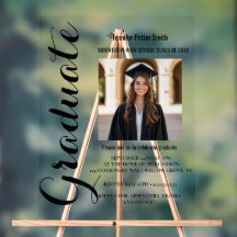 acrylteken afstuderen