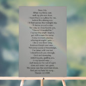 Acrylteken GEDICHT OP FOTOGRAFISCH ONTWERP Acryl Bord (Neutraal)