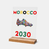 Acrylteken MAROKKO 2030 Acryl Bord (Hoek)