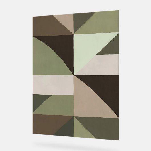 Acrylteken organische geometrie acryl bord (Hoek)