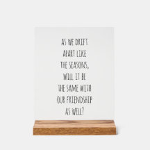 Acrylteken uit elkaar drijven