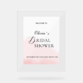 Acrylteken Vrijgezellenfeest in een elegante stijl Acryl Bord (Voorkant)