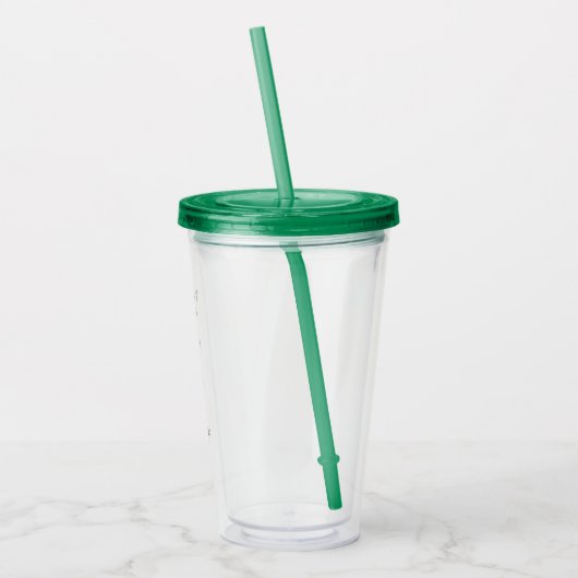 Acryltumbler Acryl Drinkbeker (Links)