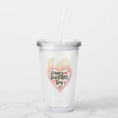 Acryltumbler Acryl Drinkbeker (Achterkant)