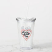 Acryltumbler Acryl Drinkbeker (Achterkant)