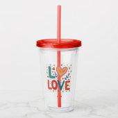 Acryltumbler Acryl Drinkbeker (Voorkant)