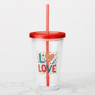 Acryltumbler Acryl Drinkbeker