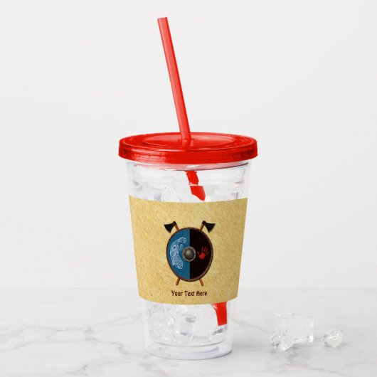 Acryltumbler Acryl Drinkbeker (Voorkant ijs)