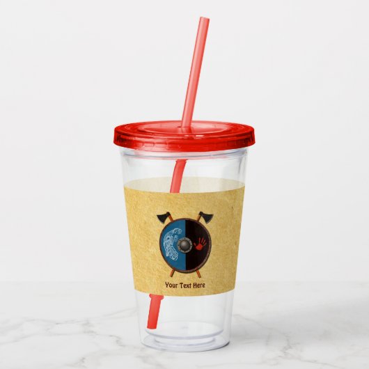 Acryltumbler Acryl Drinkbeker (Achterkant)