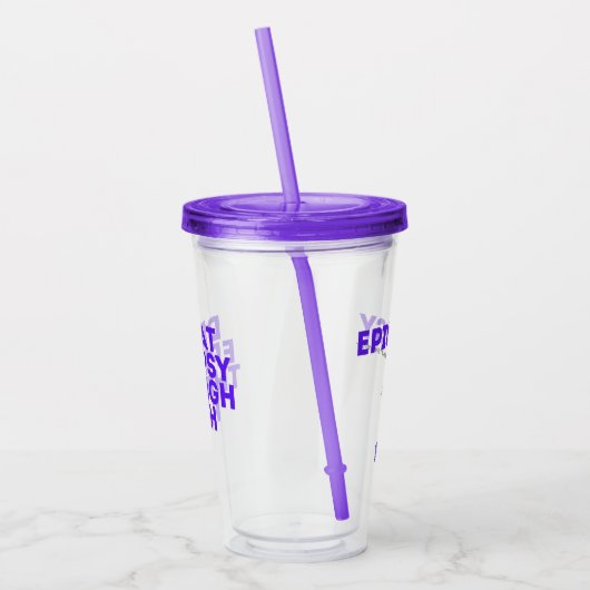 Acryltumbler Acryl Drinkbeker (Links)