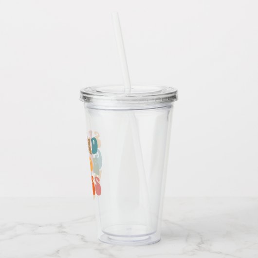 Acryltumbler Acryl Drinkbeker (Links)