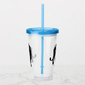 Acryltumbler met lion acryl drinkbeker (Rechts)
