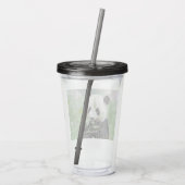 acryltumbler reus panda. acryltumbler acryl drinkbeker (Achterkant)