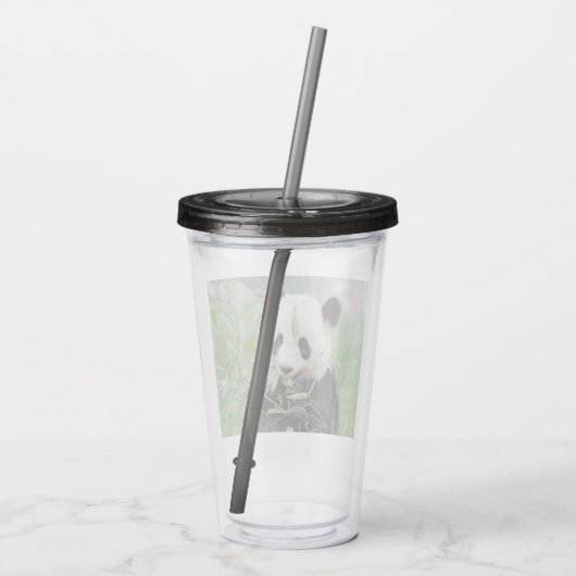 acryltumbler reus panda. acryltumbler acryl drinkbeker (Achterkant)