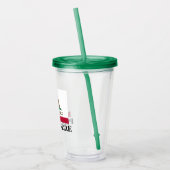 Acryltumblerbeker in Californië Acryl Drinkbeker (Links)