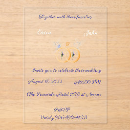 Acryluitnodiging Acryl Uitnodigingen