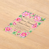 Acryluitnodiging Acryl Uitnodigingen (Laagn)