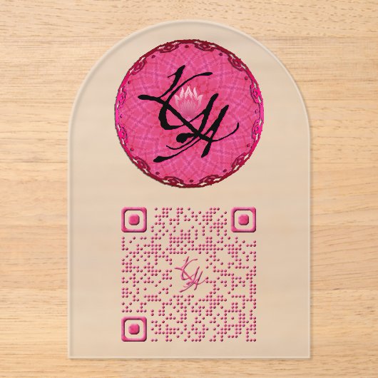 Acryluitnodiging Acryl Uitnodigingen (Voorkant)