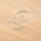 Acryluitnodiging Acryl Uitnodigingen (Laagn)