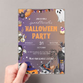 Acryluitnodiging Acryl Uitnodigingen (Insitu (Draagbaar))