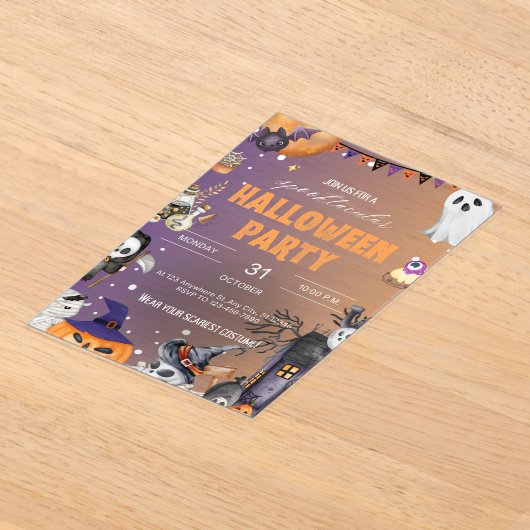 Acryluitnodiging Acryl Uitnodigingen (Laagn)