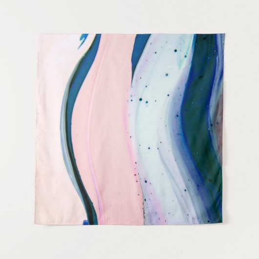 acrylverf, abstract. Sluiting van het schilderij Wandkleed (Voorkant (horizontaal))