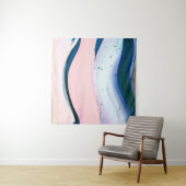 acrylverf, abstract. Sluiting van het schilderij Wandkleed (In Situ (horizontaal))