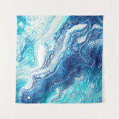 Acrylverf, abstracte kleurtonen wandkleed (Voorkant (horizontaal))