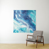 Acrylverf, abstracte kleurtonen wandkleed (In situ)