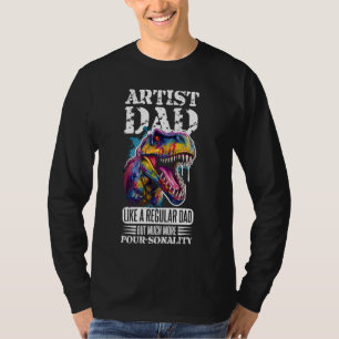 Acrylverf gieten ontwerp voor Fluid Art Painter T-shirt