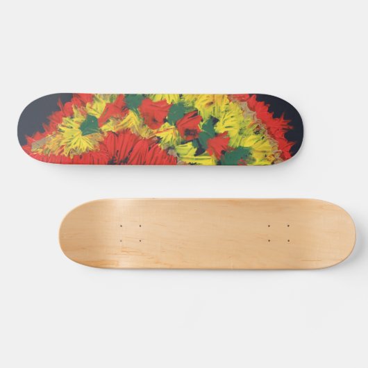 Acrylverf Persoonlijk Skateboard (Horizontaal)