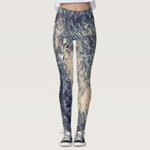 Acrylverf rave liefde Leggings