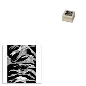 Acrylverf Rubberstempel (Gestempeld)