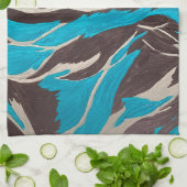 Acrylverf Theedoek (Gevouwen)