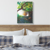 Acrylverf | Verpakt Canvas Afdruk (Insitu (Slaapkamer))