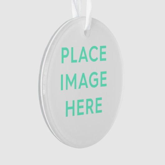 Acrylversiering, cirkelvormig ornament (voorkant)