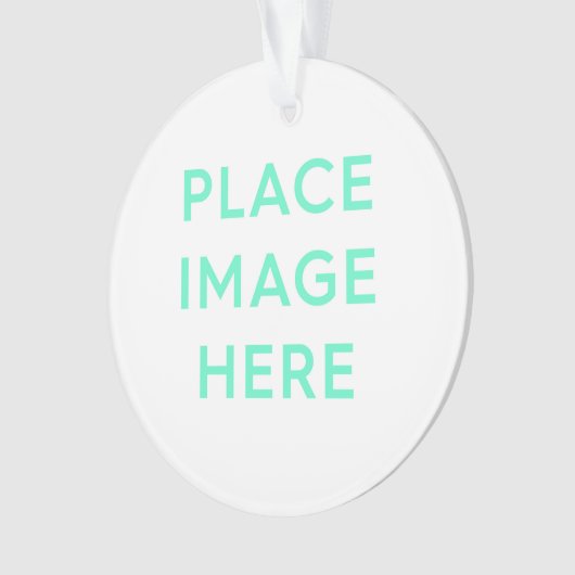 Acrylversiering, cirkelvormig ornament (voorkant)