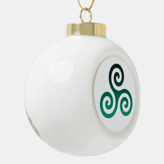 Acrylversiering Keramische Bal Ornament (Links)
