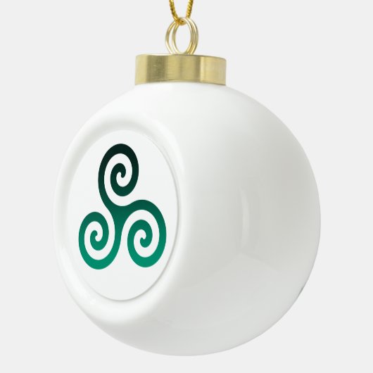 Acrylversiering Keramische Bal Ornament (Rechts)