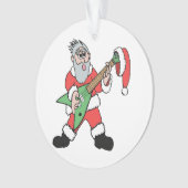 Acrylversiering met kerstman! ornament (voorkant)