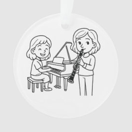 Acrylversiering Ornament