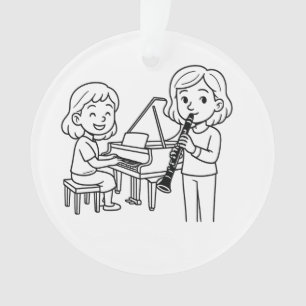 Acrylversiering Ornament