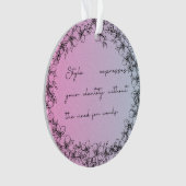 Acrylversiering Ornament (voorkant)