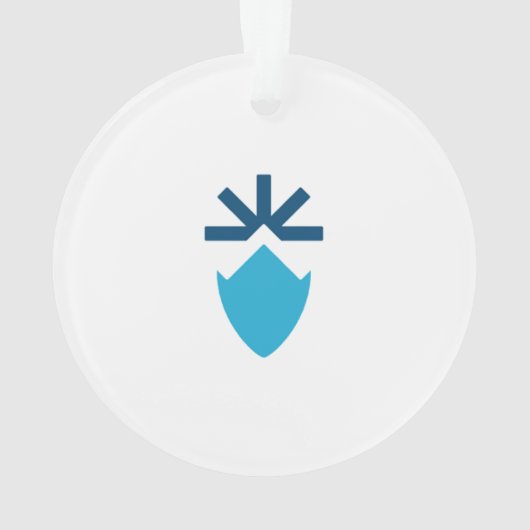 Acrylversiering Ornament (achterkant)