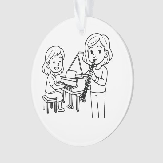 Acrylversiering Ornament (voorkant)