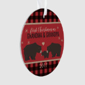 Acrylversiering van gepersonaliseerde gespeelde Gr Ornament (voorkant)