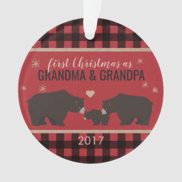 Acrylversiering van gepersonaliseerde gespeelde Gr Ornament